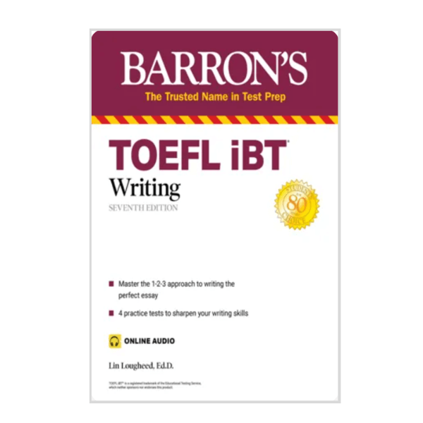 Libro electrónico de escritura TOEFL iBT de Barron