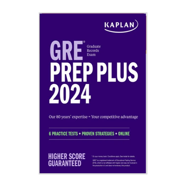Kaplan GRE Prep Plus 2024